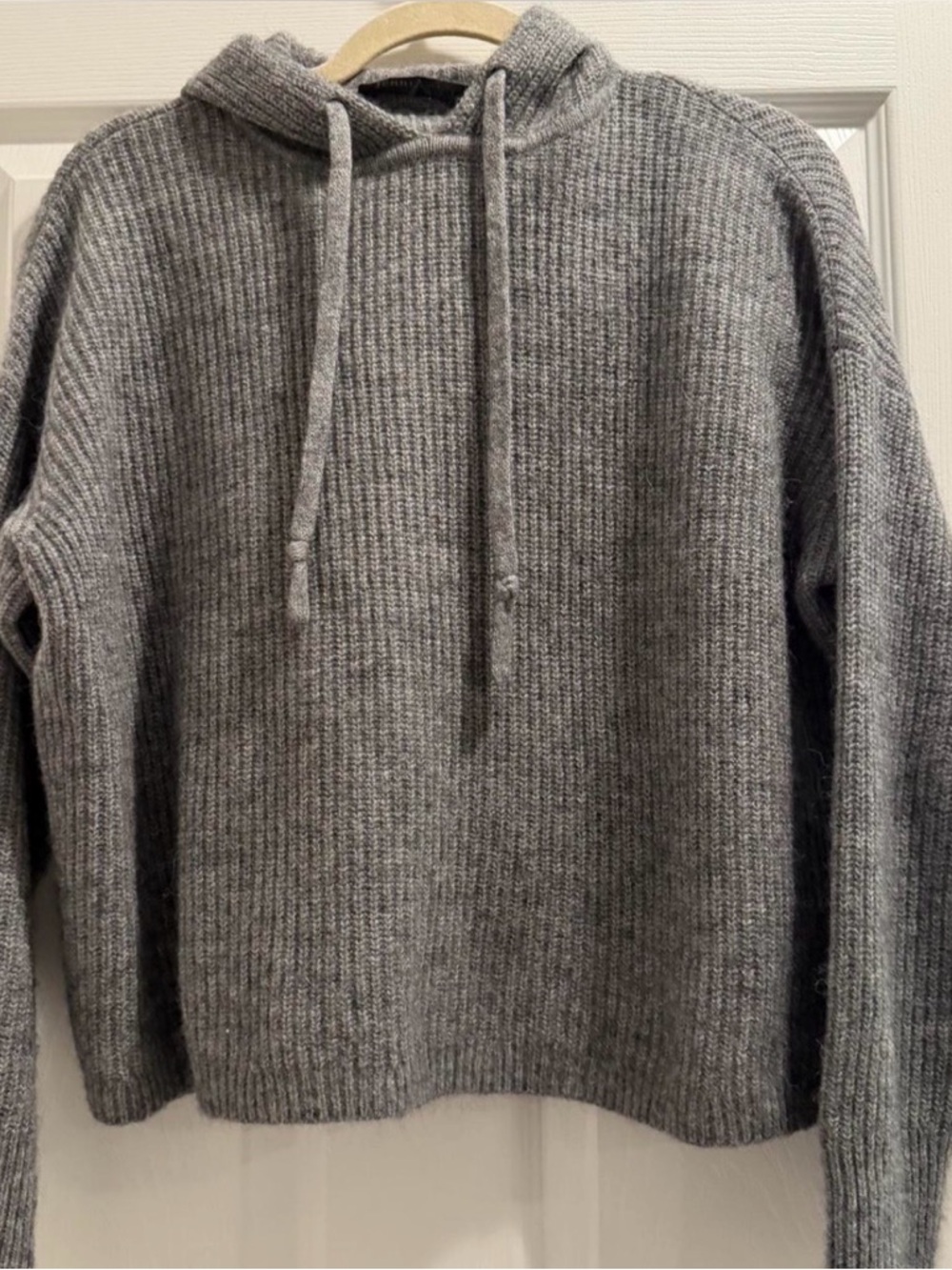 Jenni Kayne wool and alpaca hoodie sweater - Picture 2 of 6